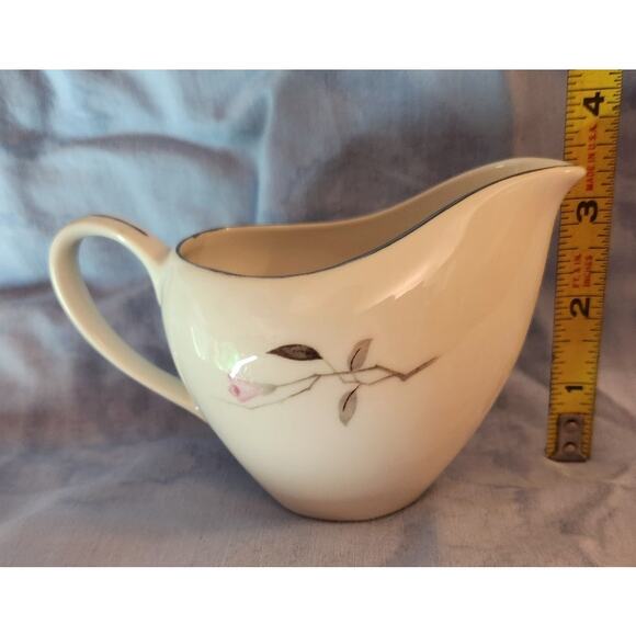 Cherry Blossom Fine China 1057 Sugar Bowl Creamer Pitcher MCM 1950s-L - Picture 9 of 9